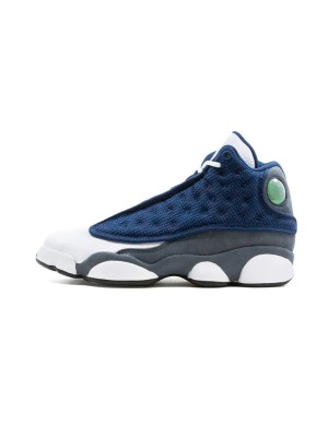 Air Jordan 13 レトロ 414571-404 - 「フリント」グレー・ホワイト・ブルーのクラシックバスケットボールスニーカー