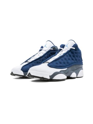 Air Jordan 13 レトロ 414571-404 - 「フリント」グレー・ホワイト・ブルーのクラシックバスケットボールスニーカー