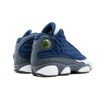 Air Jordan 13 Retro 414571-404 in Flint colorway - Grey, White, and Blue