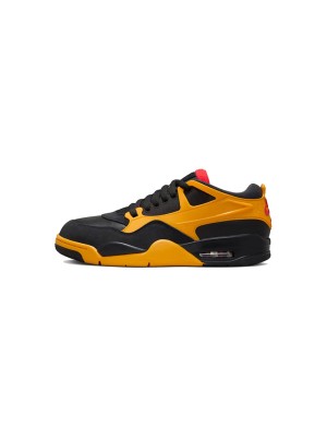 Air Jordan 4 "Bruce Lee" FQ7939-007 - Iconic Black and Yellow Basketball Sneakers