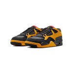 Air Jordan 4 "Bruce Lee" Black and Yellow Basketball Sneakers