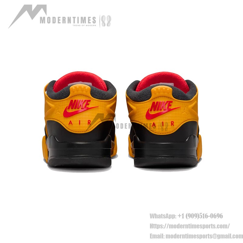 Air Jordan 4 "Bruce Lee" ブラック・イエローバスケットボールスニーカー