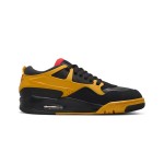 Air Jordan 4 "Bruce Lee" Black and Yellow Basketball Sneakers