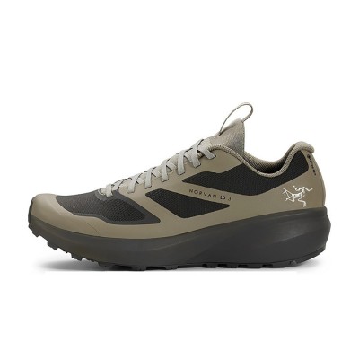 Arc'teryx Norvan LD 3 Trail Running Shoes – Lightweight Cushioned Gore-Tex Sneakers for Men in Black Green