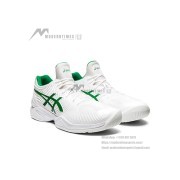 ASICS Court FF 1041A089-100 Novak Tennis Shoes High Performance White Green Classic Design Stability Comfort