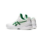 ASICS Court FF Novak Tennis Shoes White Green Classic Design 1041A089-100