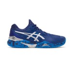 ASICS Court FF Novak テニスシューズ ブルーカモデザイン 1041A089-403