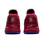 ASICS Court FF Novak Tennis Shoes Cranberry Red Design 1041A089-605