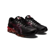 ASICS Gel-Quantum 360 7 1201A481-004 블랙 레드 풀-GEL 쿠셔닝 러닝화 스타일리시한 디자인과 우수한 성능