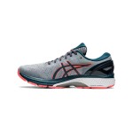 ASICS Gel-Kayano 1011A835-021 27 安定性ランニングシューズ グレー・ブルーデザイン