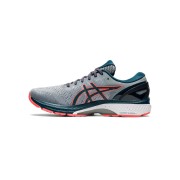 ASICS Gel-Kayano 1011A835-021 27 안정성 러닝화 경량 편안함 회색 블루 디자인