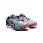 ASICS Gel-Kayano 1011A835-021 27 安定性ランニングシューズ グレー・ブルーデザイン