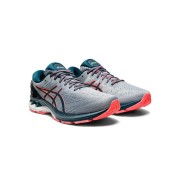 ASICS Gel-Kayano 1011A835-021 27 안정성 러닝화 경량 편안함 회색 블루 디자인