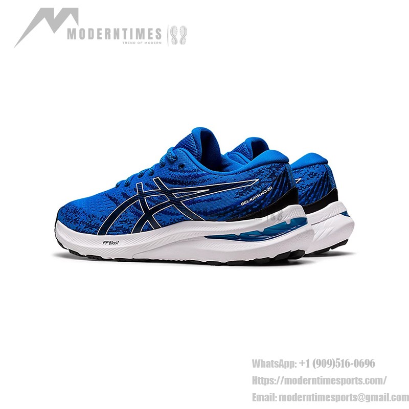 ASICS Gel-Kayano 1014A275-400 29 남성용 러닝화 블루 화이트 디자인