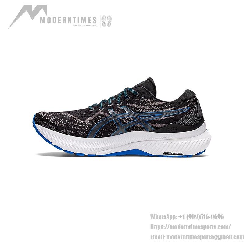 ASICS Gel-Kayano 1011B440-003 29 Stability Running Shoes Black Blue Design