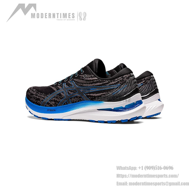 ASICS Gel-Kayano 1011B440-003 29 Stability Running Shoes Black Blue Design