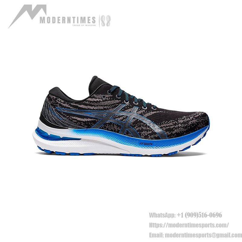 ASICS Gel-Kayano 1011B440-003 29 Stability Running Shoes Black Blue Design