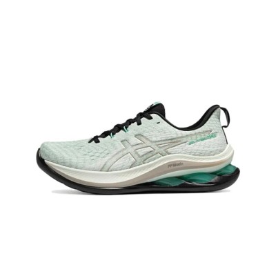 ASICS Gel-Kinsei Max 1011B696-300 Men's Running Shoes - High Performance Lightweight Cushioning Design in Pale Mint and Moonrock Gray