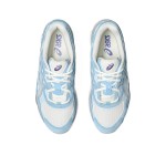 Asics Gel-NYC Cream Arctic Sky – Mesh & Suede Running Shoe Asics Gel-NYC Cream Arctic Sky 1203A383-107 Sneaker Side View
