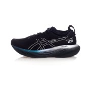 ASICS Gel-Nimbus 25 1012B435-001 メンズランニングシューズ - 高性能軽量クッション性ブラック・ホワイト・ブルーデザイン