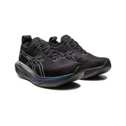 ASICS Gel-Nimbus 25 1012B435-001 メンズランニングシューズ - 高性能軽量クッション性ブラック・ホワイト・ブルーデザイン