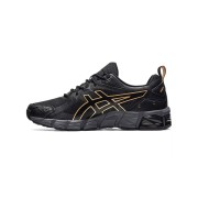 ASICS Gel-Quantum 180 1201A466-001 남성 스니커즈 충격 흡수 편안함 블랙 골드 디자인