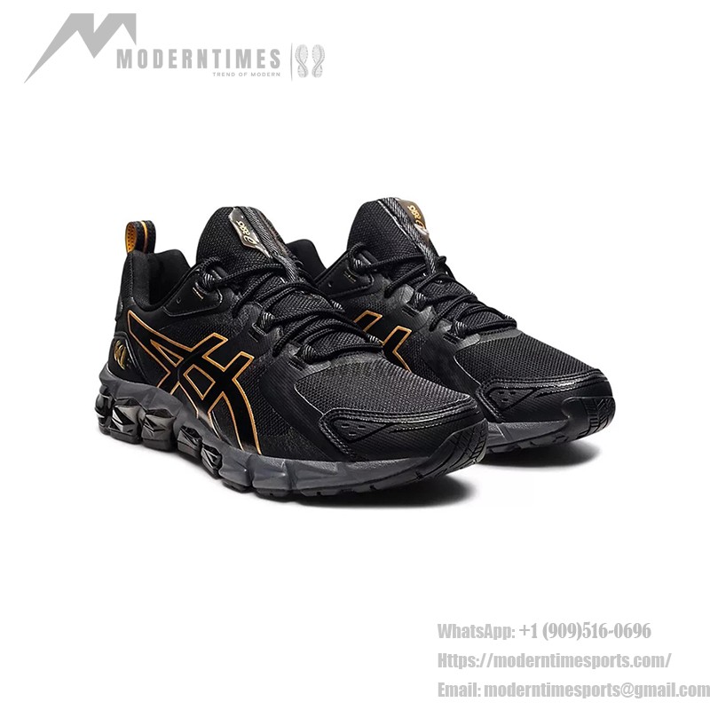 ASICS Gel-Quantum 180 1201A466-001 Men’s Sneakers Black Gold Design