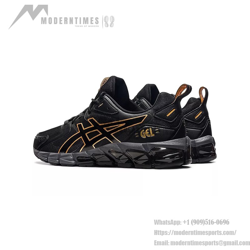 ASICS Gel-Quantum 180 1201A466-001 Men’s Sneakers Black Gold Design