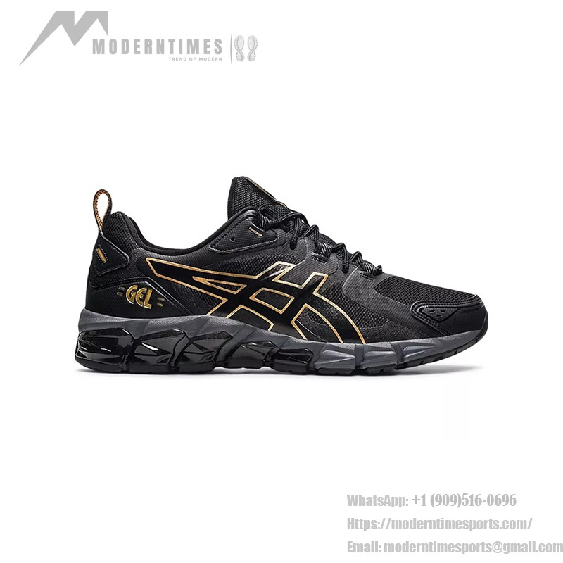 ASICS Gel-Quantum 180 1201A466-001 Men’s Sneakers Black Gold Design