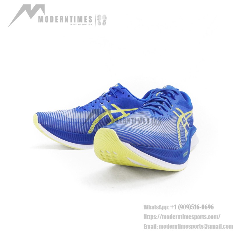 ASICS Magic Speed 3 1011B704-400 Men's Running Shoes in Royal Blue and Neon Yellow