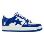 BAPE Bapesta 5 Royal Blue Patent Leather Sneakers