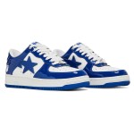 BAPE Bapesta 5 Royal Blue Patent Leather Sneakers