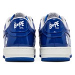 BAPE Bapesta 5 Royal Blue Patent Leather Sneakers