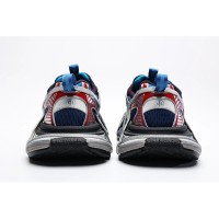 Balenciaga Runner Kith Four.Color 7.0 - Bold Multi-Color Blue Sneakers with Futuristic Design and Superior Comfort