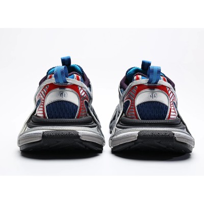 Balenciaga Runner Kith Four.Color 7.0 - Bold Multi-Color Blue Sneakers with Futuristic Design and Superior Comfort