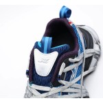 Balenciaga Runner Kith Four.Color 7.0 - Bold Multi-Color Blue Sneakers with Futuristic Design