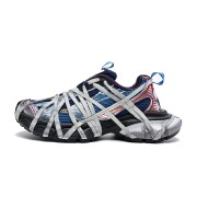 Balenciaga Runner Kith Four.Color 7.0 - Bold Multi-Color Blue Sneakers with Futuristic Design and Superior Comfort