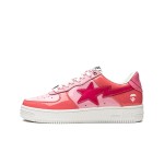 BAPE Bapesta Color Camo Combo Pink Patent Leather Sneakers