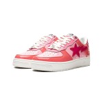 BAPE Bapesta Color Camo Combo Pink Patent Leather Sneakers