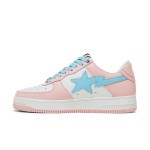 BAPE Bapesta Pastel Pack Pink and Blue Patent Leather Sneakers