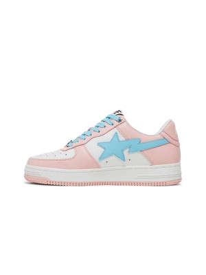 BAPE Bapesta Pastel Pack Pink 1H70191005-PNK | Frische und Süße Rosa und Blaue Lackleder-Sneaker