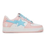 BAPE Bapesta Pastel Pack Pink and Blue Patent Leather Sneakers