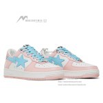 BAPE Bapesta Pastel Pack Pink and Blue Patent Leather Sneakers