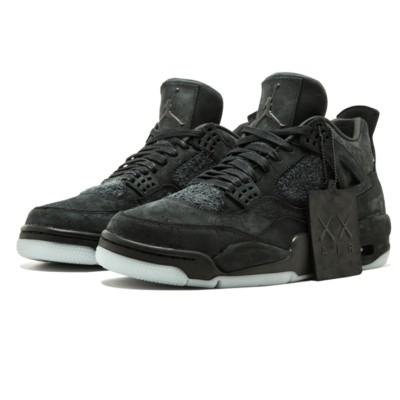 KAWS x Air Jordan 4 Retro "Black" 930155-001 - Exclusive Limited Edition Collaboration