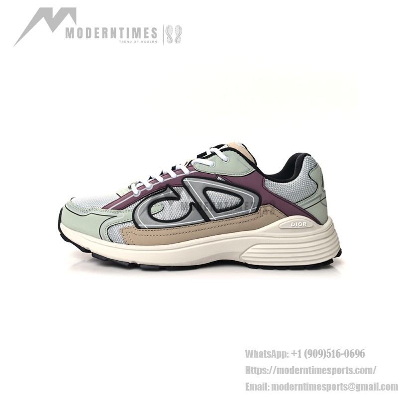 DIOR B30 Verde Claro Púrpura Sneakers – Men’s and Women’s Luxury Designer Shoes DIOR B30 Sneakers 3SN279ZRC H368 Verde Claro Púrpura – Luxury Unisex Designer Shoes