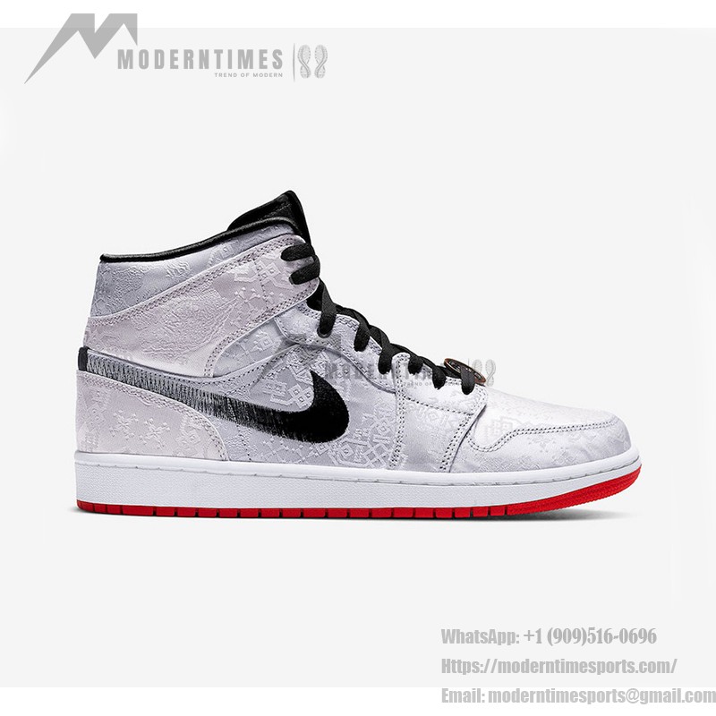 Air Jordan 1 Mid “Fearless” CU2804-100 Mid-Top Sneakers