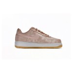 CLOT x Nike Air Force 1 'Rose Gold Silk' - Rose Gold Sneakers with Hidden Pattern and Gum Sole