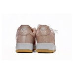 CLOT x Nike Air Force 1 'Rose Gold Silk' - Rose Gold Sneakers with Hidden Pattern and Gum Sole