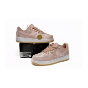 CLOT x Nike Air Force 1 'Rose Gold Silk' - Luxurious Rose Gold Sneakers with Hidden Pattern and Gum Sole | CJ5290-600