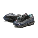 Corteiz x Nike Air Max 95 "Pink Beam" Black, Grey, Navy, and Pink Sneakers